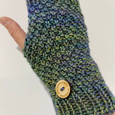 DOWNLOAD - Knitting Pattern - Handwarmers, Beginner Knitting Pattern Texting Gloves