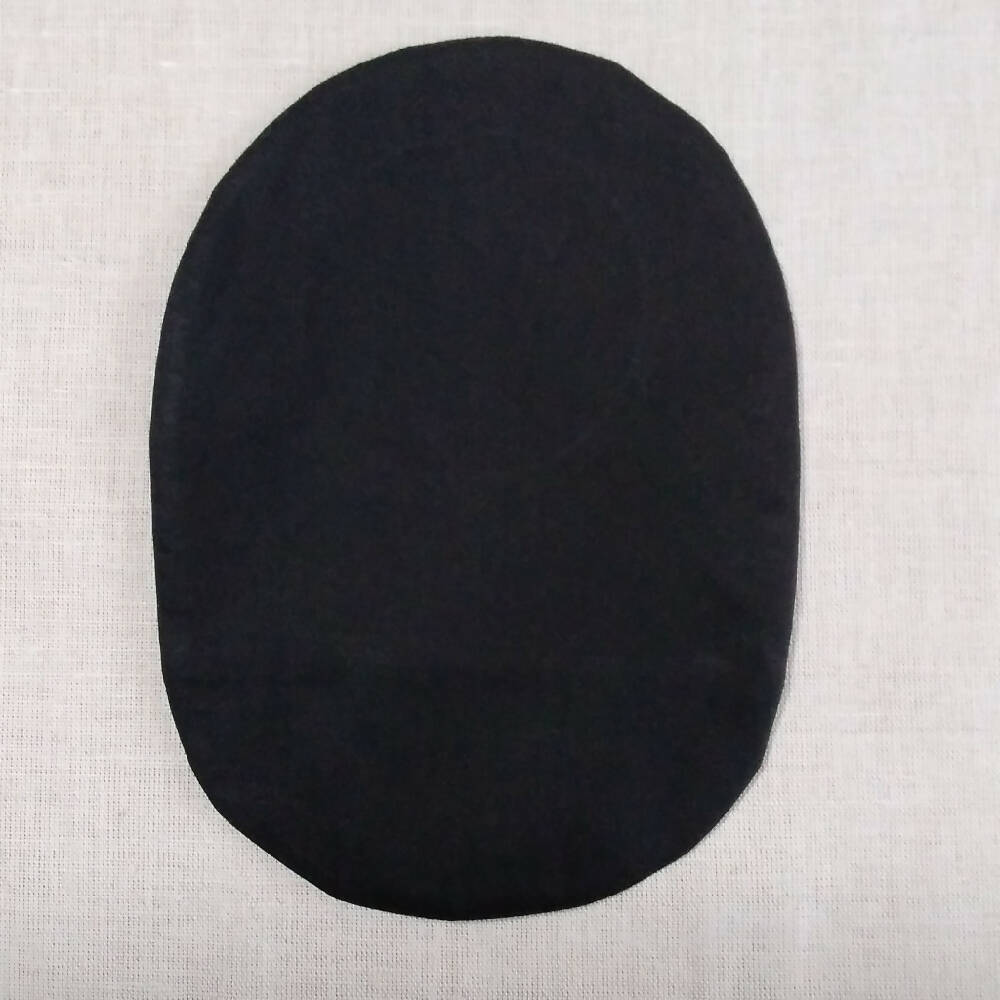 STOMA BAG COVER REGULAR BLACK ILEOSTOMY, COLOSTOMY, UROSTOMY