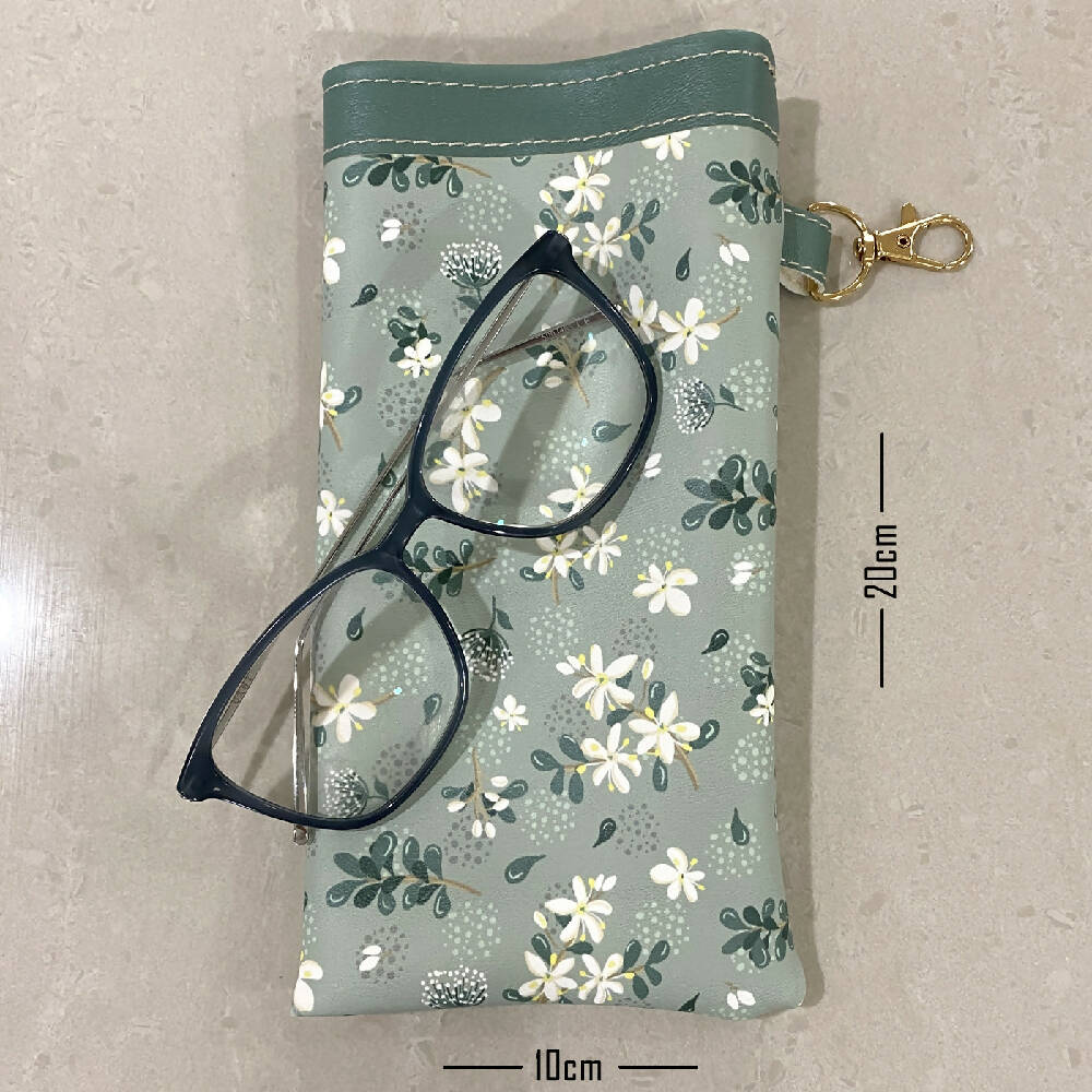 Glasses Case / Pouch featuring exclusive Jasmine Floral Print #4