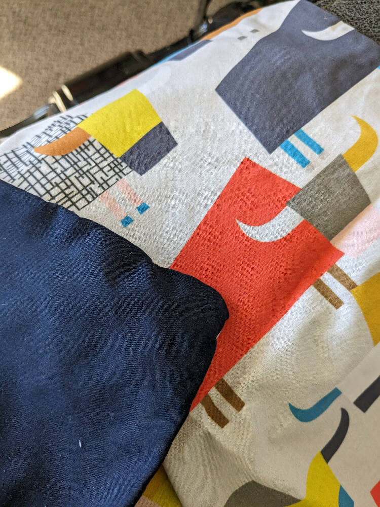 Bison cattle cushion cover