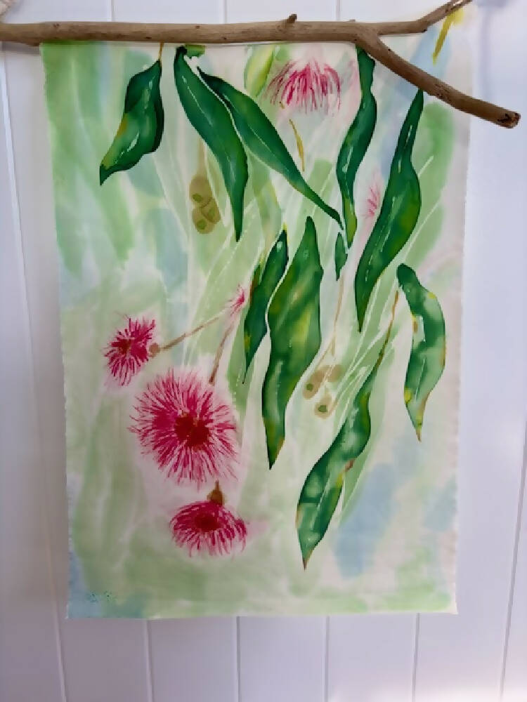 Silky Gum - Silk Wall Art - Home Decor