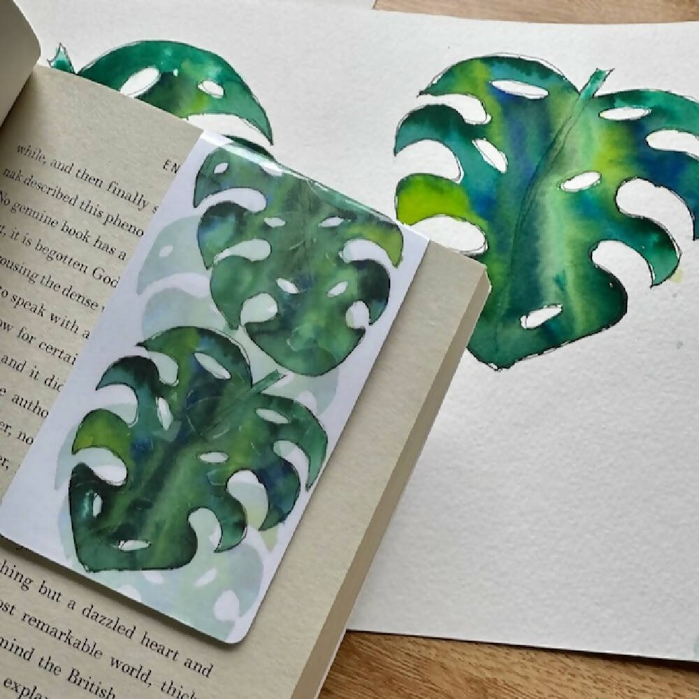 Magnetic Bookmark Plants, book page holder