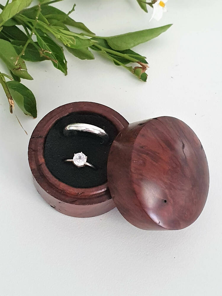 Custom Ring Box, Proposal Ring Box, Engagement Ring box, Wedding Ring Box, Rustic Ring Box, Made in Australia, Secret Ring Box