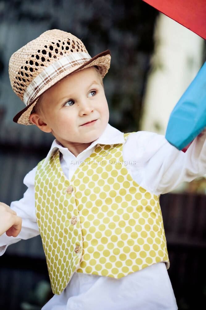 Boys Vest PDF Sewing Pattern