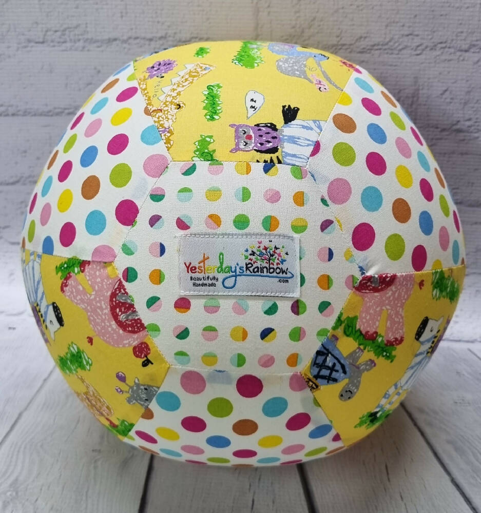 Balloon Ball: A Spotty Dotty day at the Zoo: Two tone