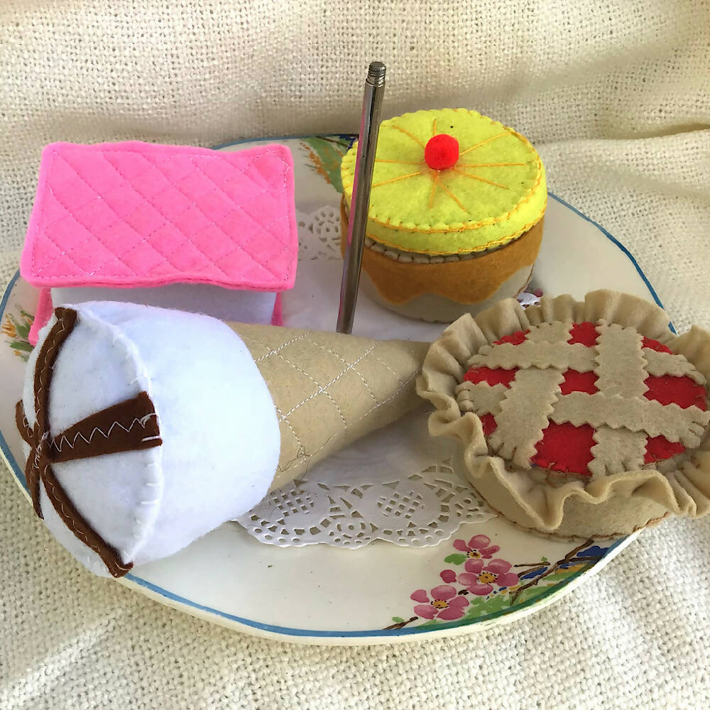 Felt food Dessert Set #1