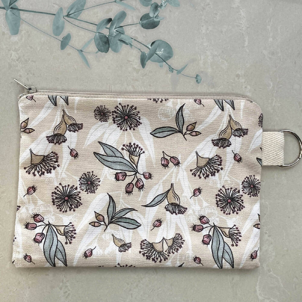 zp-001-Australian-Gum-Blossom-Zipper-Pouch-C