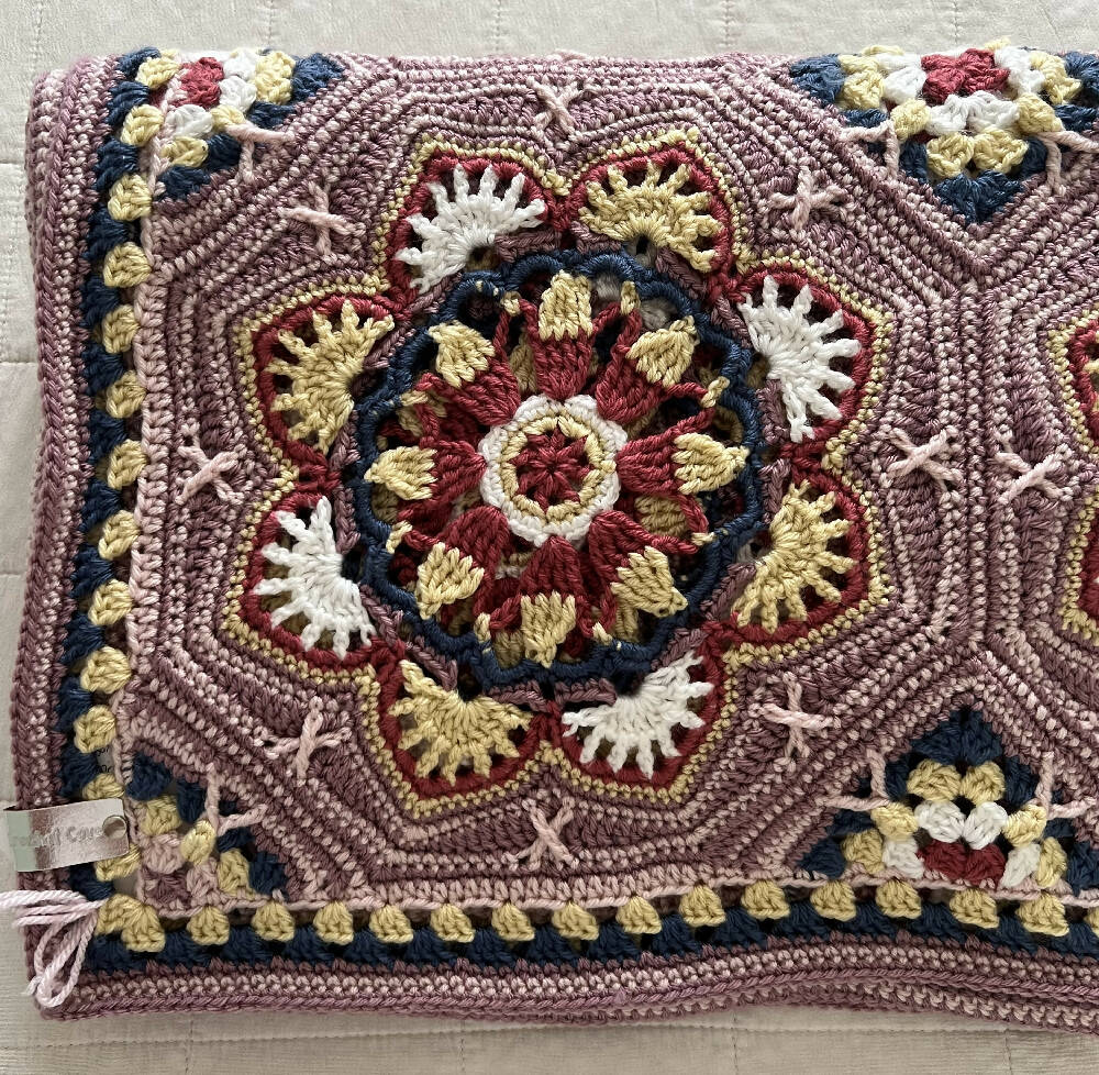 Crochet Persian Tiles Blanket
