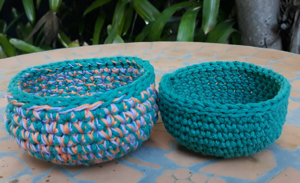 Basket Bowls, Set of 2