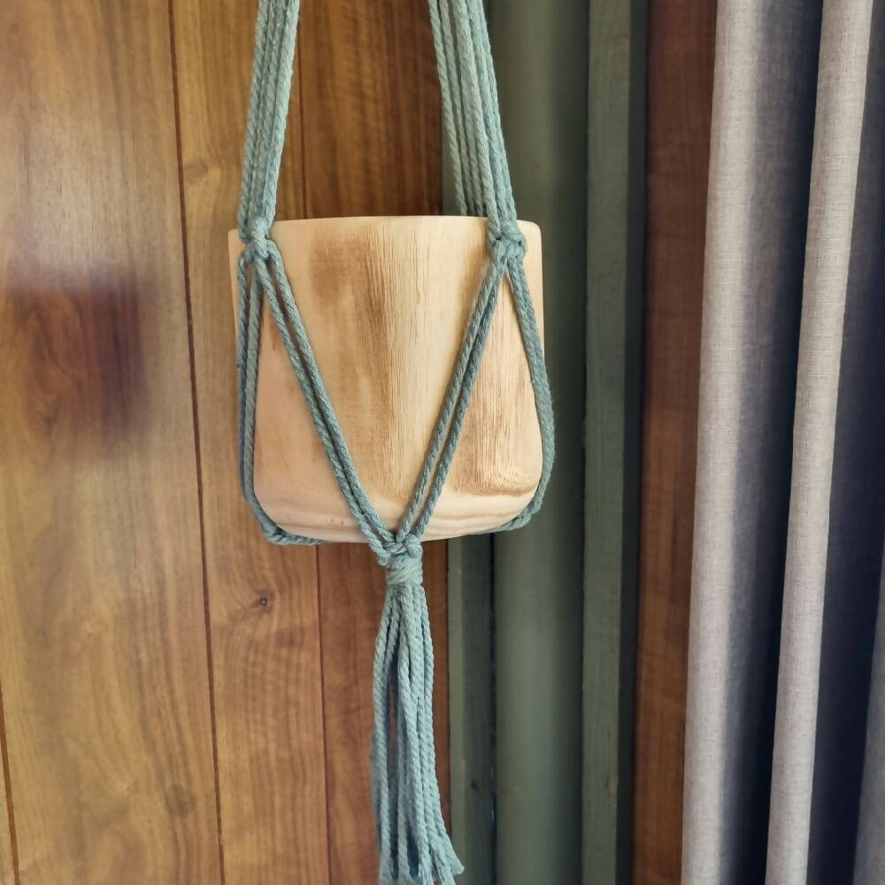 Macrame Plant Hanger - KIRALYNO