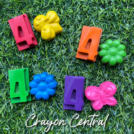 Garden Critter Crayon Party Favours