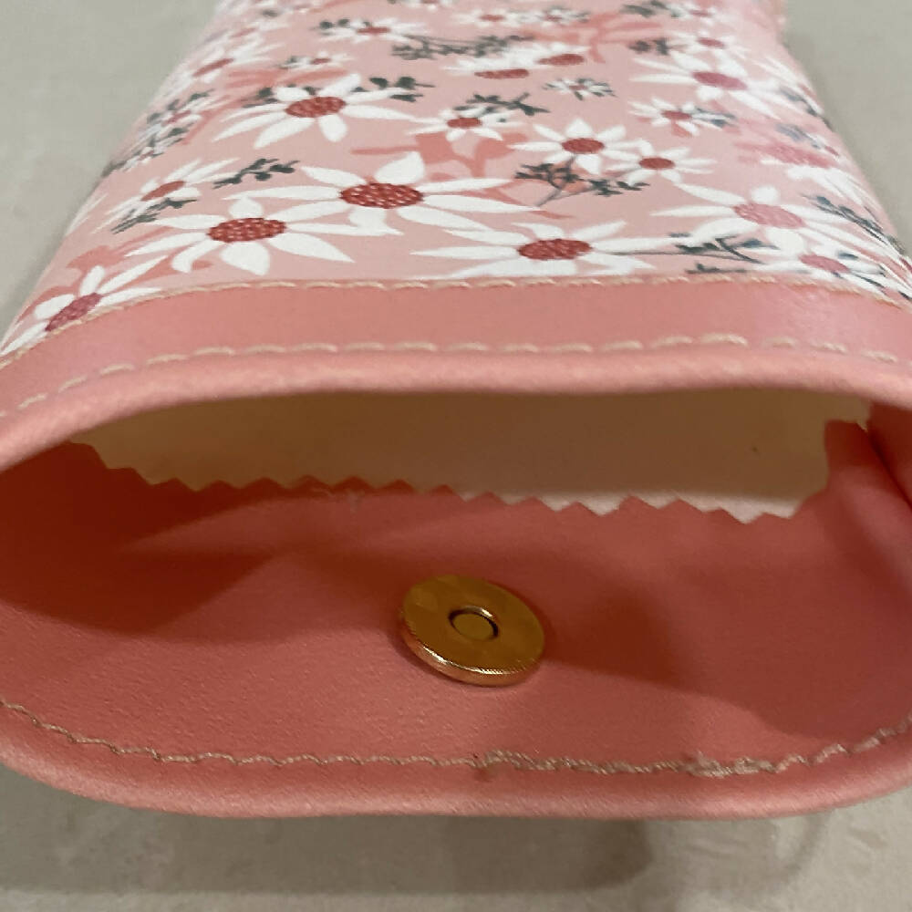 Soft-glasses-case-faux-leather-australian-flannel-flowers-C