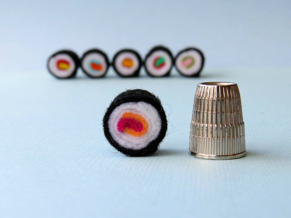 Mini Food_Felt Sushi-7