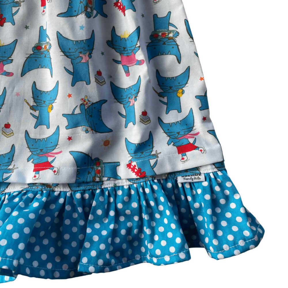 girls-cat-print-dress-with-ruffles-size-1.1