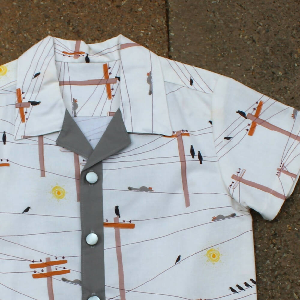 Boy's Button up Shirt - Possum Highway