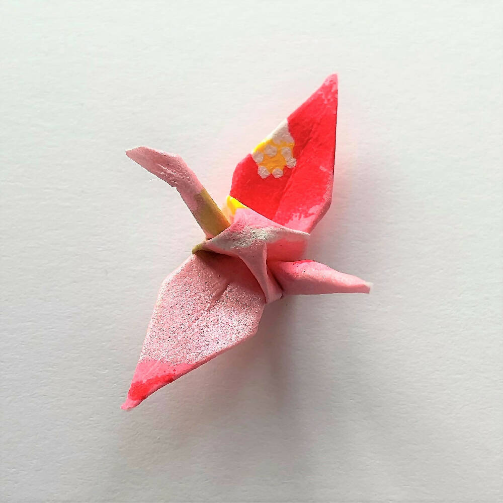 Camellia crane - marion nelson art