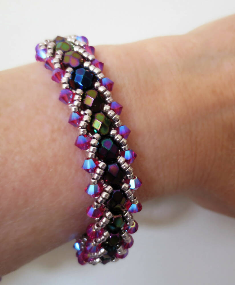 Sparkling Crystal Bracelet.