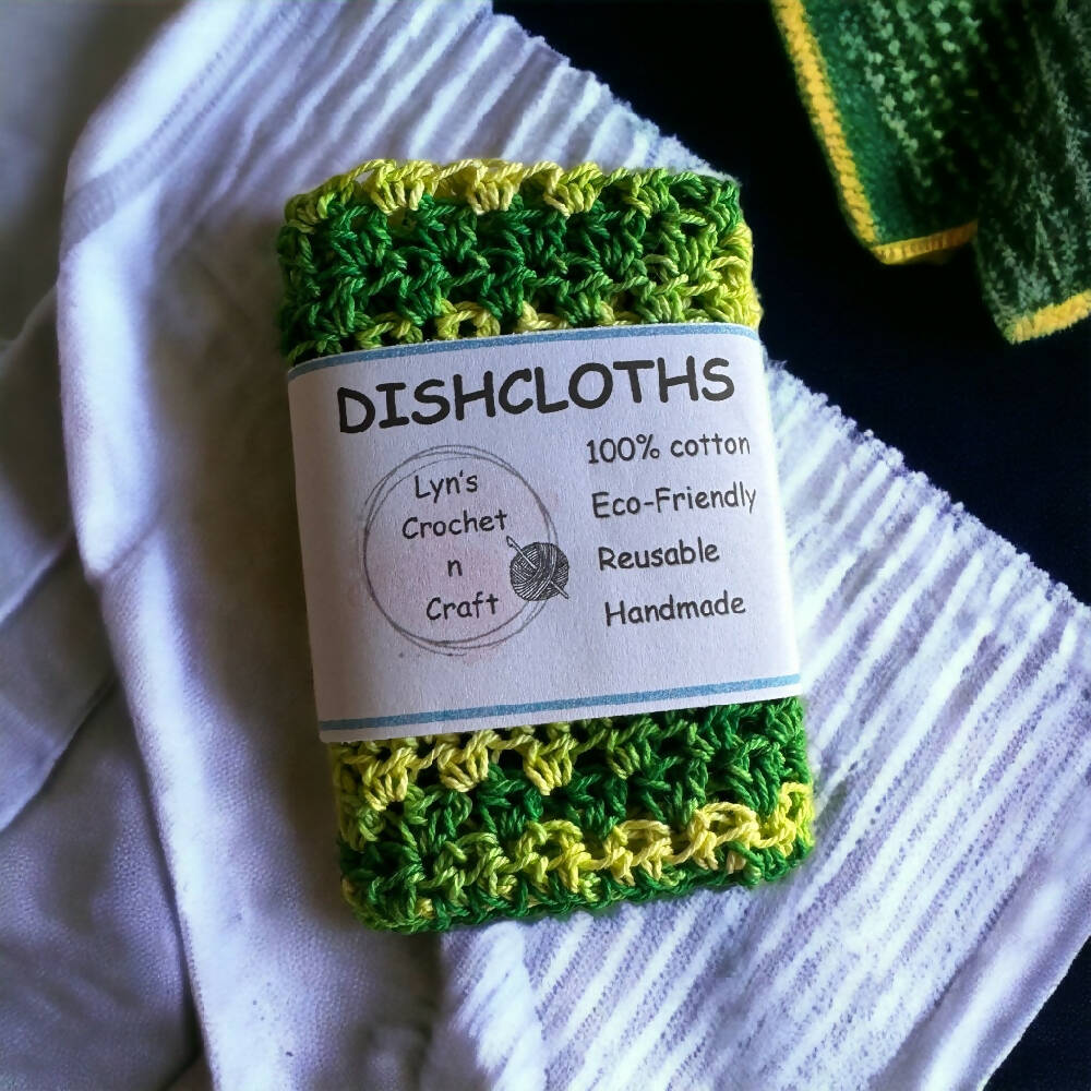 crochet dishcloth