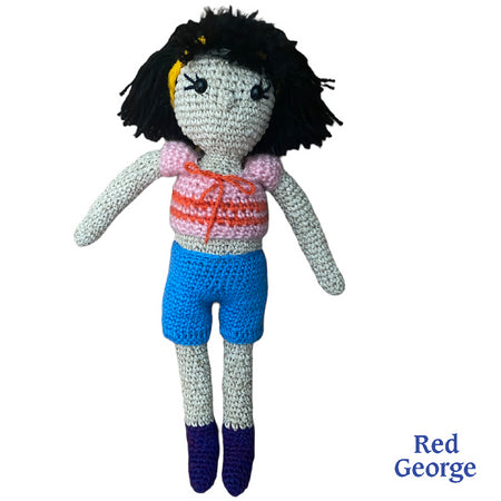 Doll - crochet toy