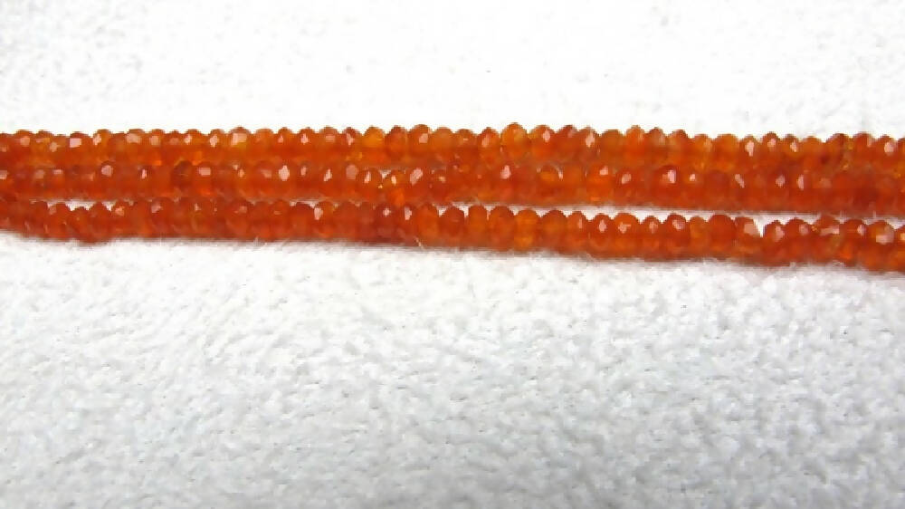 Carnelian triple chocker necklace 5