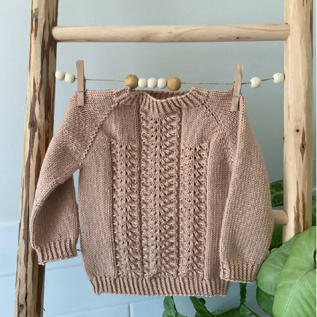 Baby Jumper in Caramel, Size is 12 months