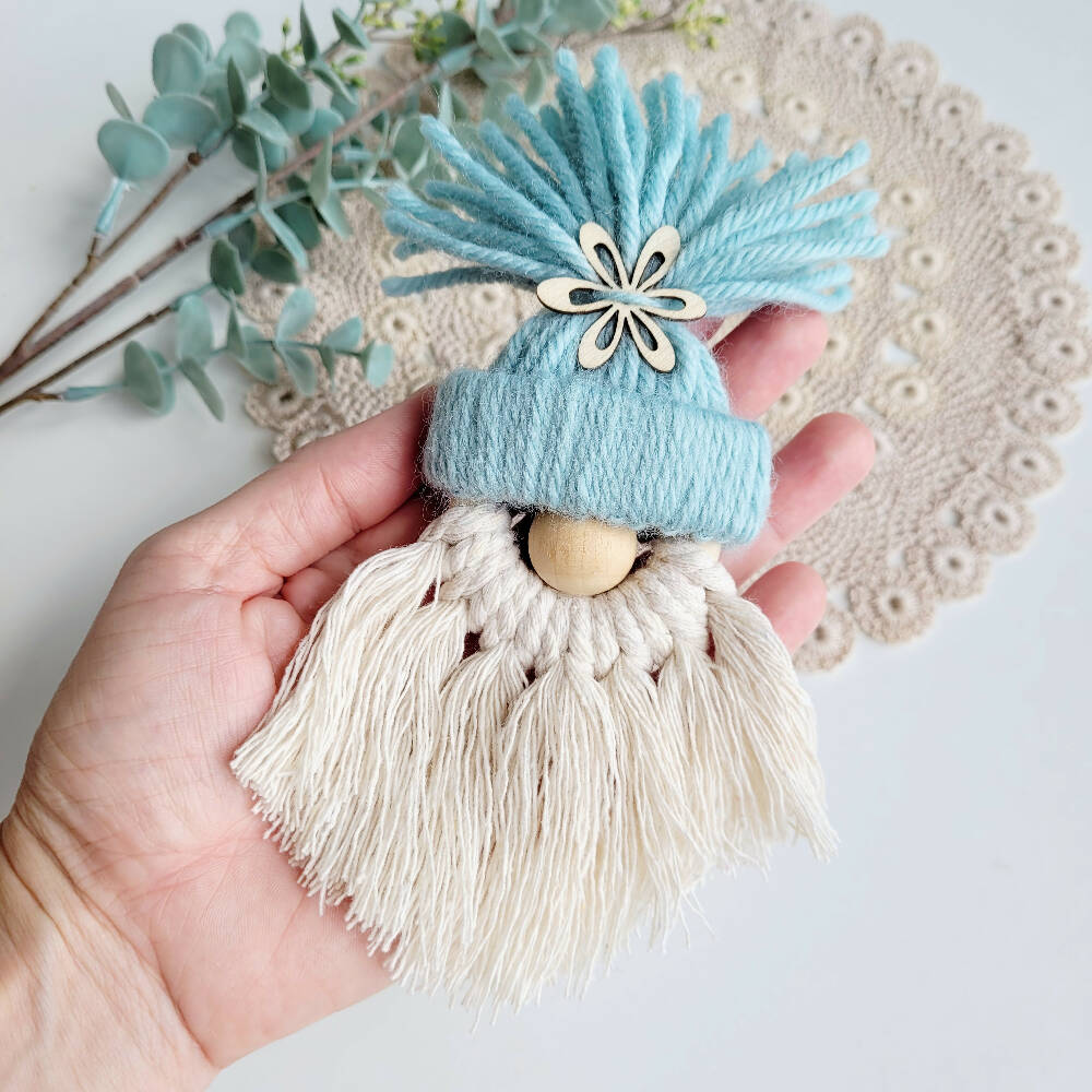 Macrame Gnome Decoration