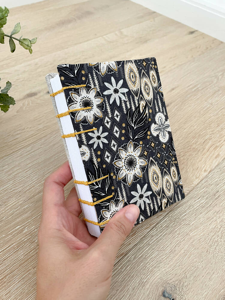 A6 Notebook (Lined) - Mustard