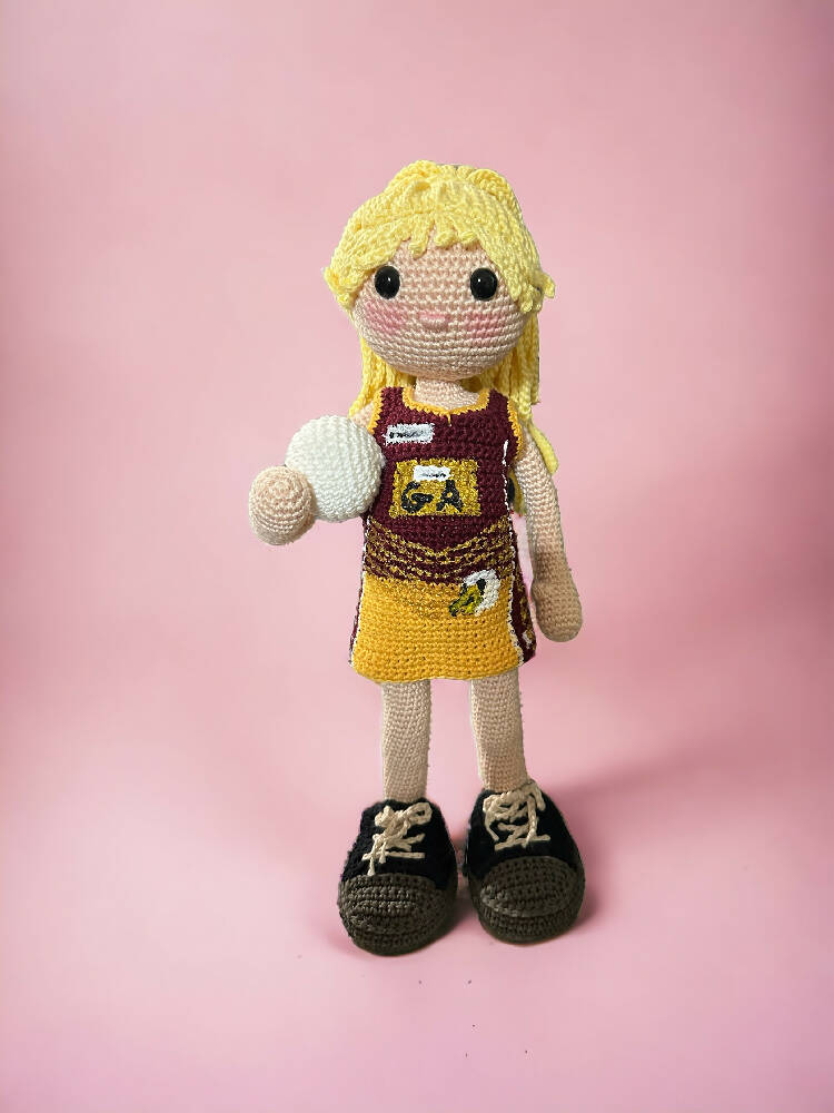 Crochet Amigurumi Art Doll Inspired