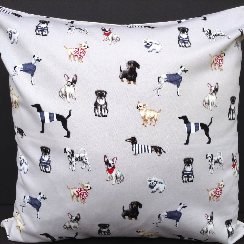 Delightful Dogs Cushion Covers-Whimsical Children's Bedroom 45x45cm