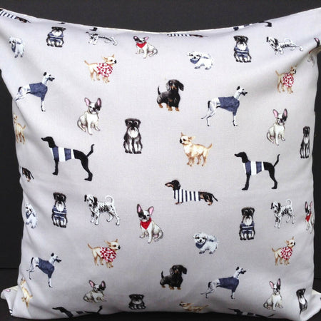 Delightful Dog design cushion cover-throw pillow