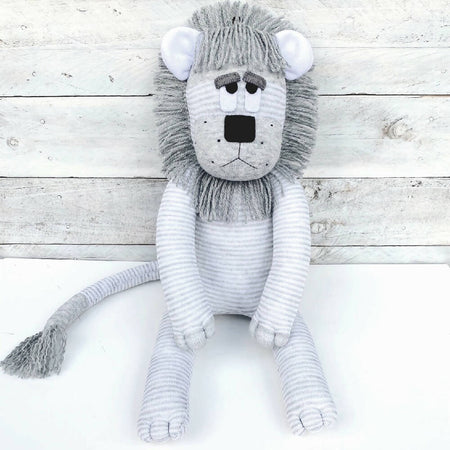 Lane the Sock Lion - MADE TO ORDER soft toy