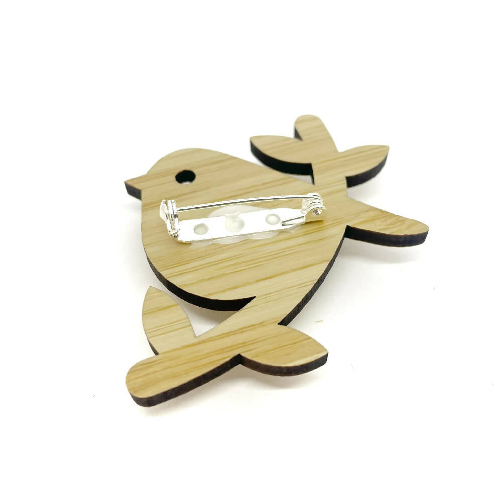 Kimono Bird Brooch