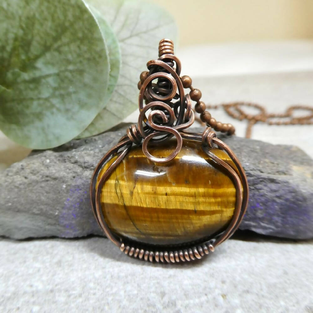 Copper on sale wire pendant