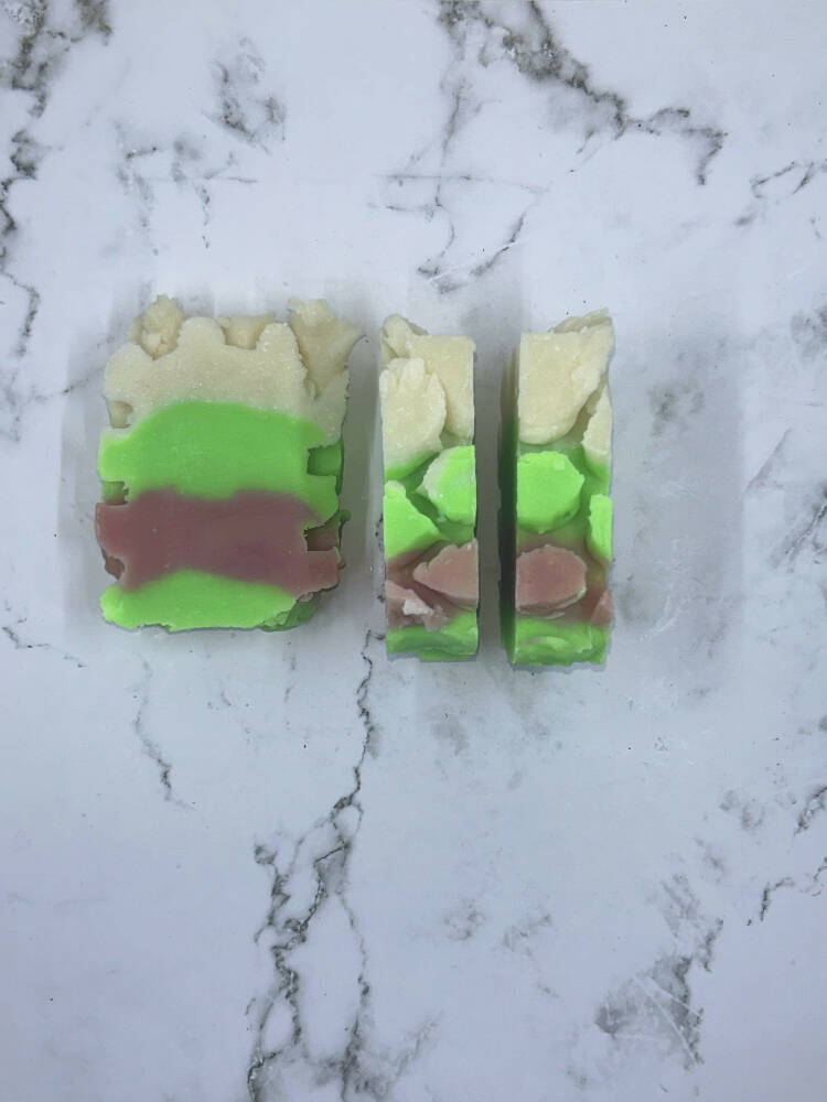 Chai infused puzzle piece soap