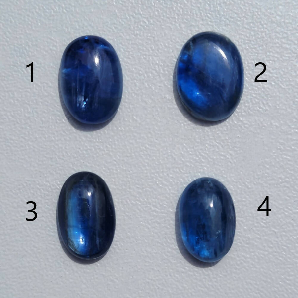 Blue Kyanite Choose-Your-Stone Silver Ring (Made To Order)