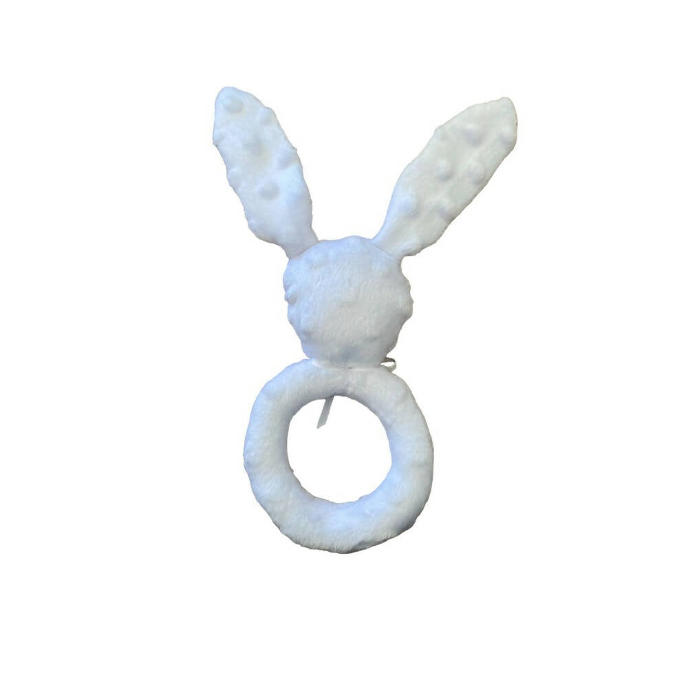 Baby Bunny Comforter, Bib & Bunny Rattle Set