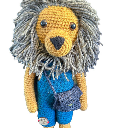Lion - crochet toy
