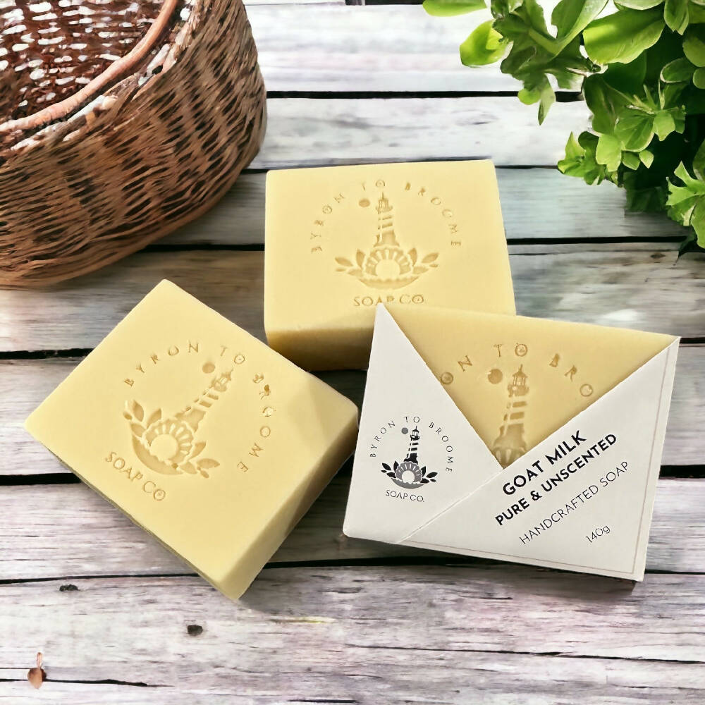 Goat Milk Handcrafted Soap - Pure & Unscented