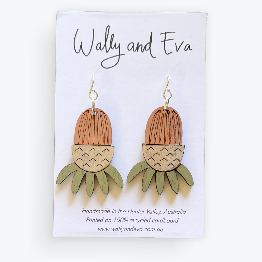 Banksia Handmade Earrings