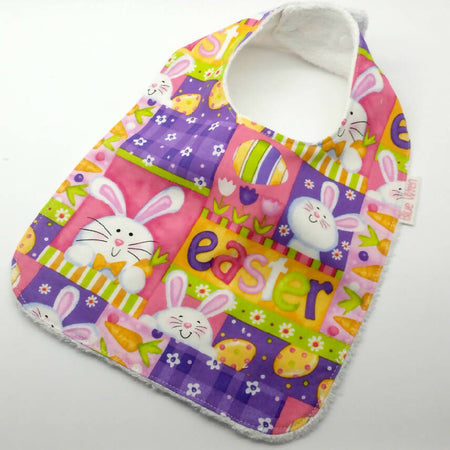 Easter Bunny Baby Bib