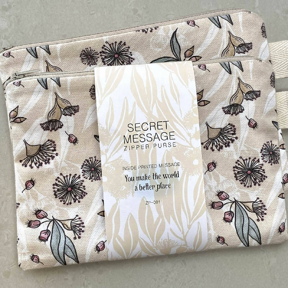 zp-001-Australian-Gum-Blossom-Zipper-Pouch-F