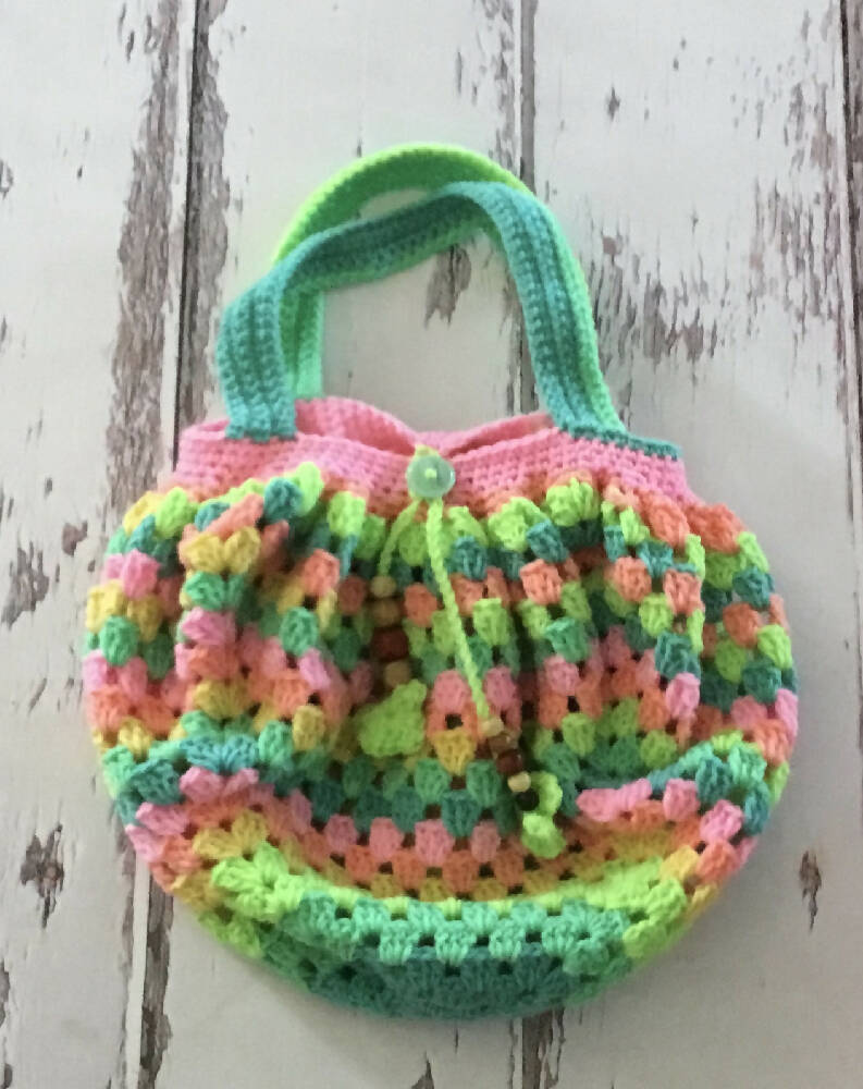 Crochet Granny Square Bag