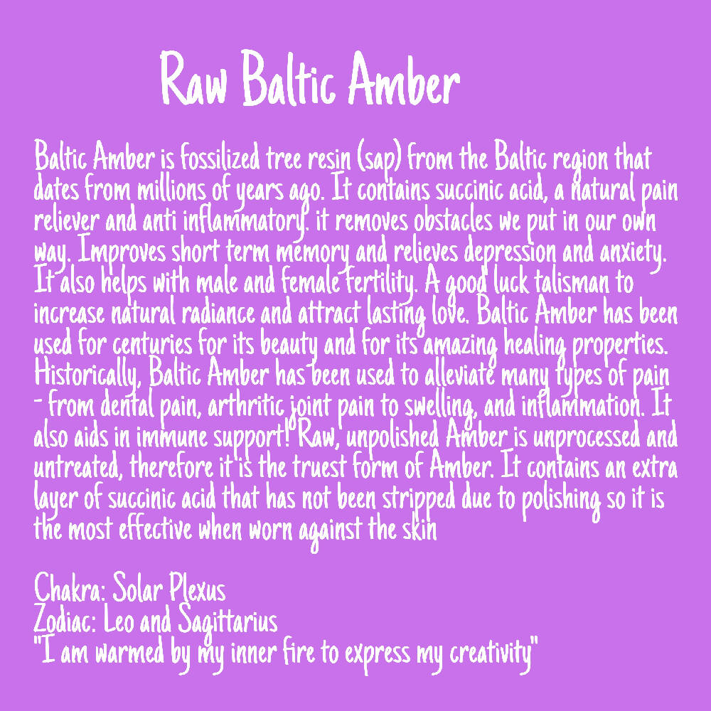 Raw Baltic Amber Extra Specialty Gem Tree - 49 gems per tree