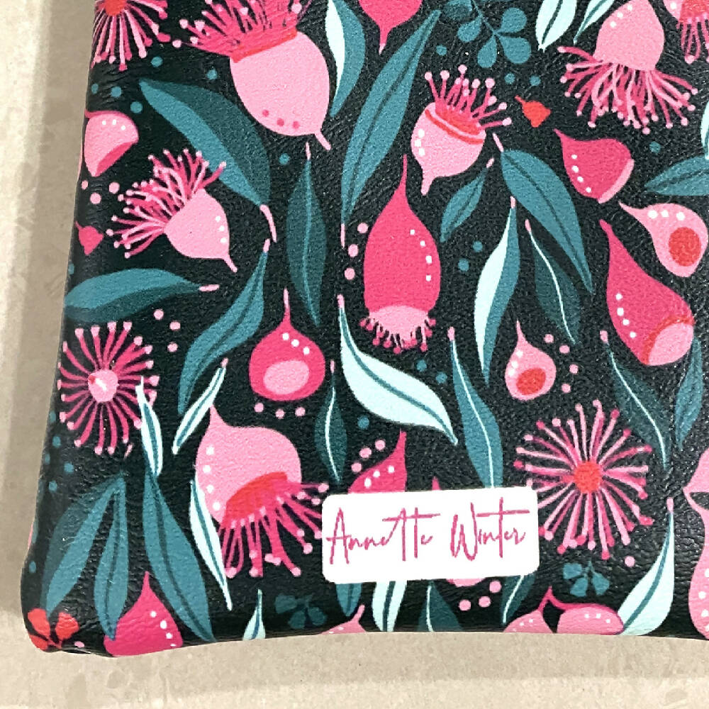 Glasses Case / Pouch featuring exclusive Australian Flowering Gum Floral Print #2