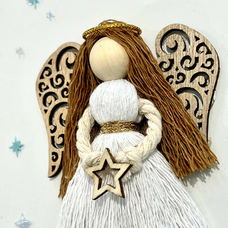 SOLD OUT - Macrame Angel