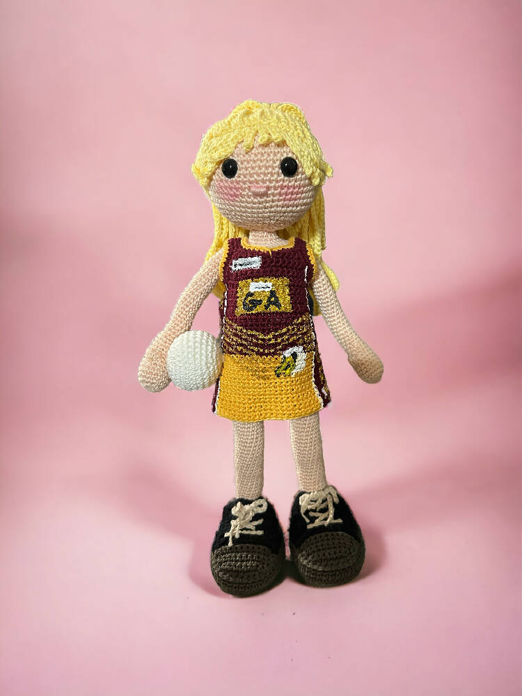 Crochet Amigurumi Art Doll Inspired