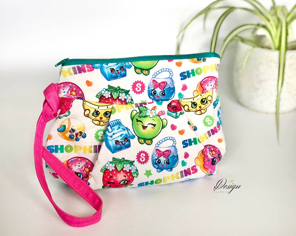 Novelty Wristlet Featuring Shopkins