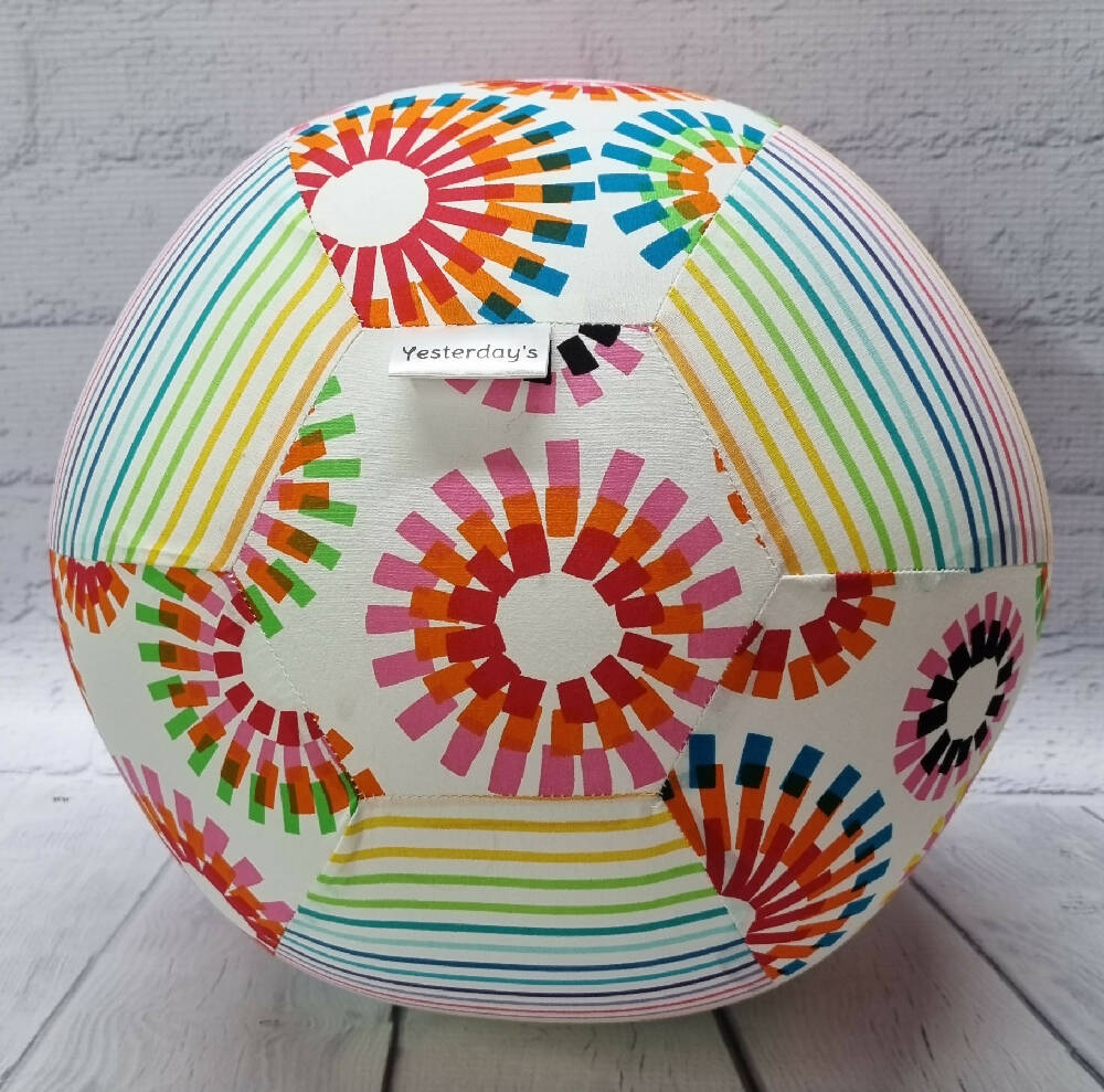 Balloon Ball: Fireworks and Stripes: Two tone style