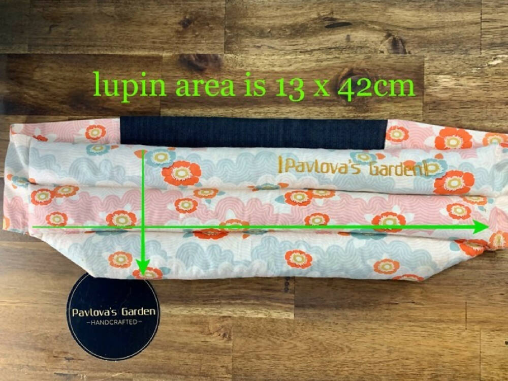 CUSTOMIZABLE Adjustable Wearable Lupin Heat Pack