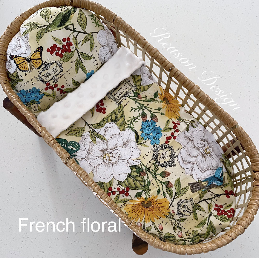 Doll Bedding (fits Kmart & Target doll bed/prams)